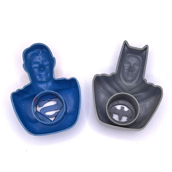 Vintage Batman & Superman Plastic Play Lite Toy DC Comics 1970s - Picture 2 of 7